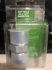 Apache 39006675 Steel Hydraulic Adapter 3/4 Male Jic X Pipe New. Price: $10.95.