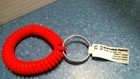 Hy-ko Red Coiled Key Ring (KB152-BKT) Fs New. Price: $10.00.