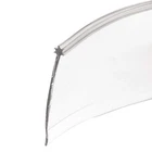 Prime-line 6227 Shower Door Bottom Sweep, 36 X 1/8 W, Vinyl, Clear New. Price: $7.69.