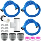 3 Pack 1.5''X59'' 29060E Flexible Pool Filter Pump Hose Kit For Above Ground ... New. Price: $69.52.