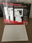 Proplus Abs Plastic Easy-snap Wall / Ceiling Access Panels For 6" X 9" Opening New. Price: $8.99.