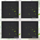 Yaocom 4 Pcs Aluminum Attic Vents 6" X Metal Gable Wall Mesh Shed With New. Price: $31.36.