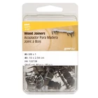 Hillman 3/8 In. Galvanized Steel Wood Joiner Flat Shank 40 Pc 5PK New. Price: $27.37.