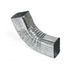 Amerimax Front Gutter Elbow, Style B, 75 Degree, Mill Finish Galvanized Steel, New. Price: $7.99.