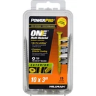 Hillman 116804 Steel Flat Head Multi-material Screw #10 X 3 In. (pack Of 5). Price: $23.00.