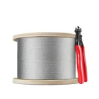 1/8" T316 Stainless Steel Cable, Wire Rope 1000FT, Aircraft C... New. Price: $213.72.