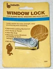 Vintage Belwith Patio Door & Metal Window Lock, Cam-action No. 1941 Japan New. Price: $8.99.