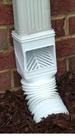 Amerimax Flexgrate White Vinyl Downspout Filter New. Price: $16.00.