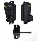 Weatherables Keystone 2-SIDED Key-lockable Gate Latch Nylon Polymer Heav New. Price: $57.00.