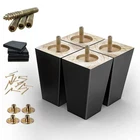 Shanjue Wood Furniture Legs Inch Sofa Pack 4,SQUARE Couch Blac... New. Price: $40.48.