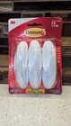 New SEALED-3M Command 6-PIECE 12 Strips Medium Designer Hooks, Item #17081-6EF. Price: $6.00.