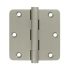 Deltana DSB35R415 3.5 X 0.25 In. Radius Hinges, Satin Nickel - Solid Bras New. Price: $57.23.