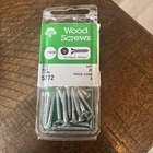 Hillman 5772 Zinc Plated Flat Head Phillips Wood Screw #6 X In. (pack Of 10) New. Price: $10.00.