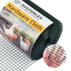 Aggfencer 8IN X 50FT Green Hardware Cloth 1/2 Inch 19GA Pvc Coated Wire Mesh Vin New. Price: $63.58.