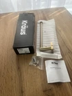 Kraus KEA-17725BG Ventus 11" Towel Bar Brushed Gold Open. Price: $24.99.