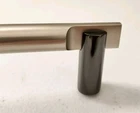 Signature Hardware AMW-RND-APP-24-BN-BLNK 24" Masella Solid Brass Appliance Pull Open. Price: $99.97.