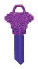 Hillman Diva Purple Glitter House/office Universal Key Blank Single (pack 6). New. Price: $34.28.