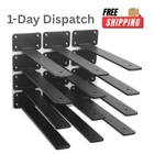 .mhmydz 12 Pack Inch Black Hidden Shelf Bracket Heavy Duty 100LBS New. Price: $61.93.