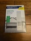 Chamberlain KLIK2U-P2 Universal Wireless Garage Door Keypad White New. Price: $14.00.
