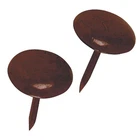 Large Round Brown Leatheroid Upholstrey Nail 25-PACK) Of 6 Hillman Anchor New. Price: $17.07.