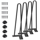 Smartstandard 16" Hairpin Furniture Legs Metal Home Diy Projects For Nightstand New. Price: $36.13.