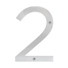 Sure-loc HNSS6-2 Inch Tall Address House Number '2' Satin Stainless New. Price: $24.62.