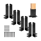Yesland 8 Pcs Adjustable Deck Post Anchor Base Brackets Fit 1.5... Fast Usa Ship New. Price: $31.30.