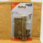National Hardware N184-556 Brass Steel Flush/full Inset Spring Hinge 3-1/2 In. New. Price: $22.79.