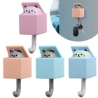4PCS Creative Cat Key Hooks, Cute Self Adhesive Towel Scarf, Hat, Robe... New. Price: $21.00.