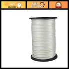 1/4" White Polyester Utility Rope - 500FT Solid Braid Dacron, Low Stretch, Uv New. Price: $110.99.