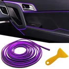 Car Interior Trim Strips,universal 33FT Electroplating Purple New. Price: $17.70.