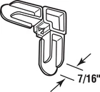 Prime-line PL14258 Gray Plastic Screen Frame Corner 3/4 X 7/16 In. New. Price: $26.73.