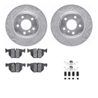 For Bmw X5 07-18 Eline Series Drilled & Slotted Rear Brake Kit Ceramic Pads New. Price: $240.55.
