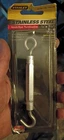 Hook Eye Turnbuckle 1/4 X 1/2 V2173 Stanley Hardware Stainless Steel New. Price: $13.10.