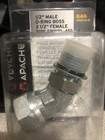 Apache 39036238 Hydraulic Adapter 1/2 O-ring X Female Pipe Swivel New. Price: $11.95.