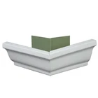 Gttr Outsd Corner 6" Wht New. Price: $535.54.