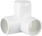1-1/4" Furniture Grade 3-WAY Corner Elbow Pvc Fitting 8 Pack New. Price: $26.99.