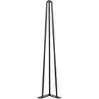 Hairpin Table Legs 18" Black Set Of 4 Desk 880LBS Load Capacity (each 220L New. Price: $29.80.