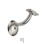 Khtumeware 5-PACK Brushed Satin Nickel Hand Rail Brackets Heavy Duty Stair Suppo New. Price: $49.98.