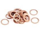 Yxq 26X32X2MM Copper Crush Washer Flat Ring Seal Gasket Fitting M26(24PCS) New. Price: $18.14.