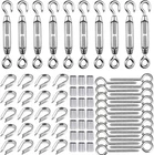 Tootaci M5 Kit, Stainless Steel Turnbuckles For Cables Wire 1/8, 90PC New. Price: $52.99.