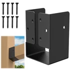 Joist Hanger (1 PACK),4"X6" Outdoor Concealed-flange Bracket Wit New. Price: $28.65.