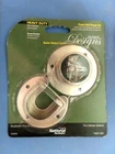National Hardware Closet Rod Flange # S822-082 Satin Nickel Finish New. Price: $7.49.