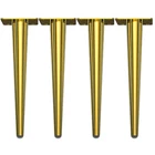 Osring 20 Inch Furniture Table Legs Golden Steel Round Tapered Modern Coffee New. Price: $68.72.