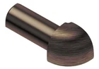 Schluter Rondec - 1/2" Outside Corner Brushed Antique Bronze (ev/ro 125 Abgb New. Price: $16.99.