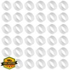 Uxcell 60PCS 12MM Silicone Rubber Bands Cable Ties White New. Price: $20.00.