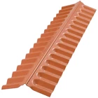 4 Ft. Polycarbonate Ridge Cap Flashing Red Brick New. Price: $35.46.