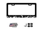 Mountain Bigfoot Black Stainless Steel License Plate Frame Including Hardware New. Price: $11.95.