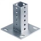 Square Sign Post Anchor Surface Mount Flange Base For 2" X 1PK New. Price: $42.67.