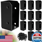 Forogore 12 Pcs 2"X4" Stainless Steel Deck Railing Brackets Connectors New. Price: $81.59.